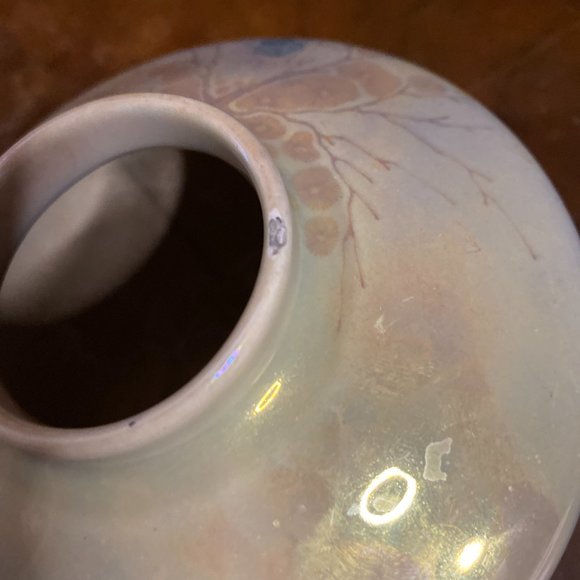 Vintage St. Lukas Utrecht Glazed Pottery Made in Holland tiny chip in opening - Picture 4 of 5